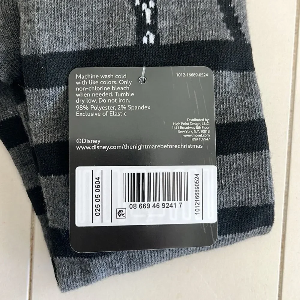 Disney Nightmare Before Christmas  Jack Skellington Knee High Socks